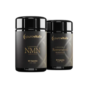 NMN + Resveratrol-pakket, het populairste pakket voor longevity van Purovitalis.