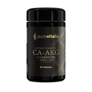 Gélules Ca-AKG avec L-carnitine, coenzyme Q10 et vitamine B12 : le complexe énergétique