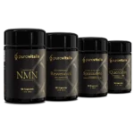 Maks. Longevity Pakke, 30 portioner, inklusive liposomal NMN, resveratrol, quercetin og spermidin. Køb i dag