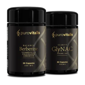 Pack « Metabolic Renewal » comprenant Berberine Balance et GlyNac Clarity de Purovitalis
